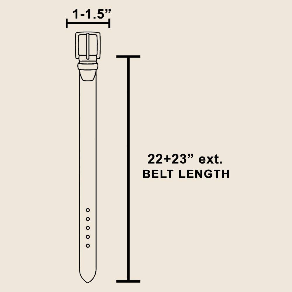 Ornate Western Concho Chain Belt: SBL