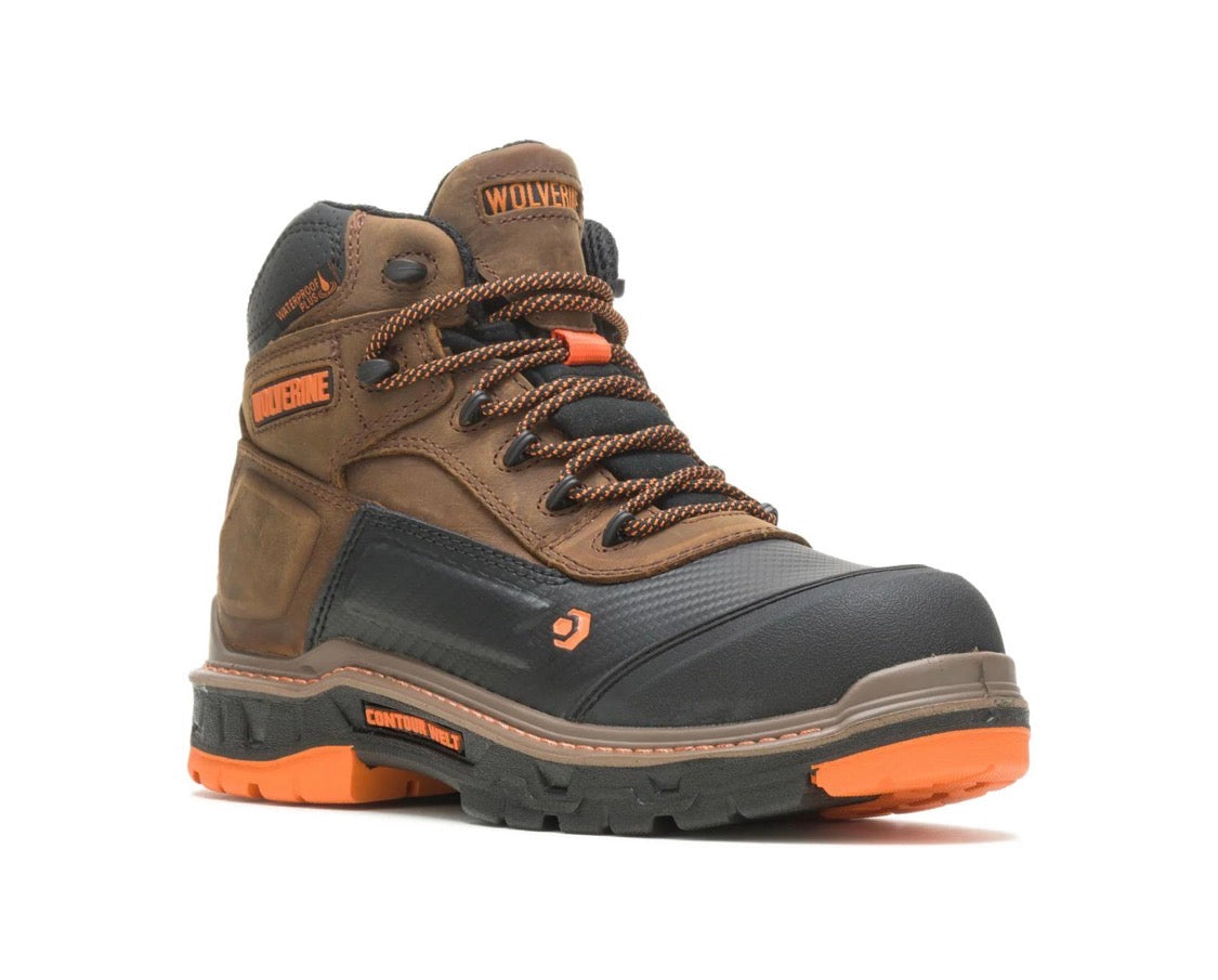 Wolverine Men's Overpass 6 Inch Composite Toe Work Boot (W10717)
