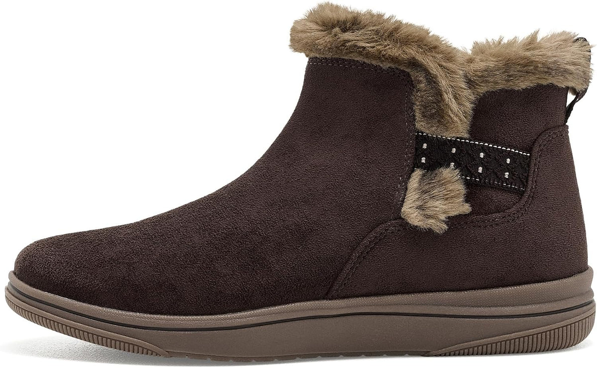 Clarks Women's Breeze Pearl Ankle Boot - Dark Brown (26329739) - view 4