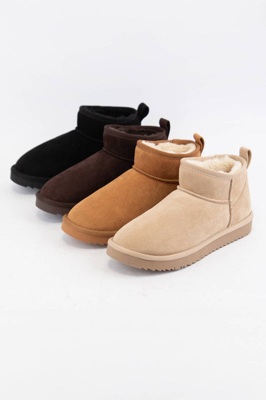 CCOCCI Women's Mute Sherpa Booties