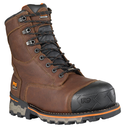 Timberland Pro Timberland Men's Boondock 8 Inch Composite Toe Waterproof Brown, SIZE: 11.5, WIDTH: M, nan: nan