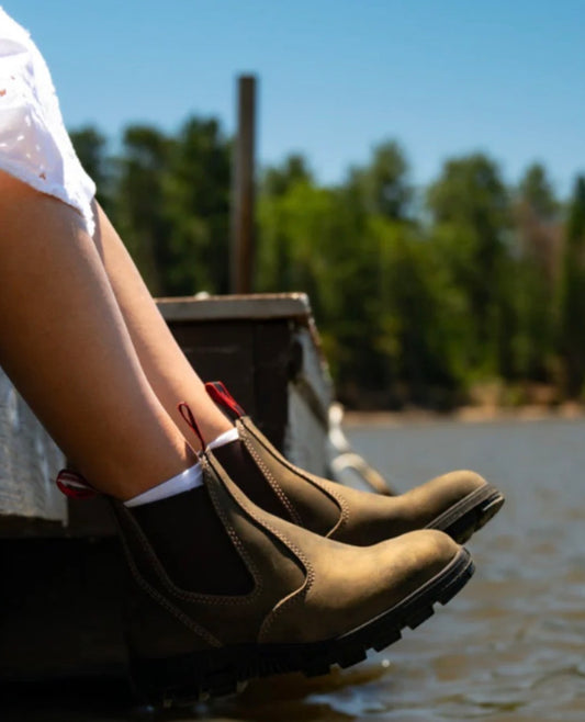 Redback Men's Iron Bark 6 Inch Soft Toe Work Boot