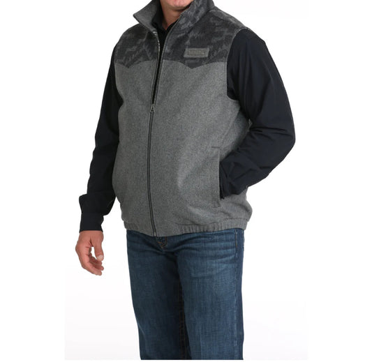 Cinch Men's Conceal and Carry Wooly Vest