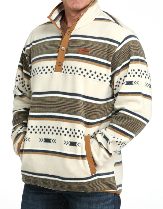 Cinch Men's Polar Fleece Pullover Sweater