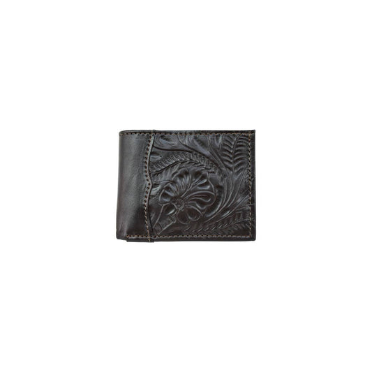 Men's Wallet: Medium Brown / 100% Genuine Full Grain Leather