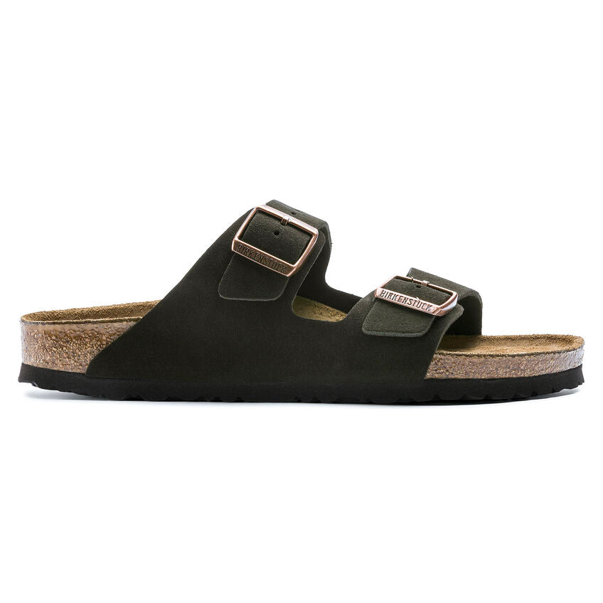 nan Birkenstock Arizona Soft Footbed Unisex Sandal Mocha Suede, nan: 39, nan: R, nan: nan