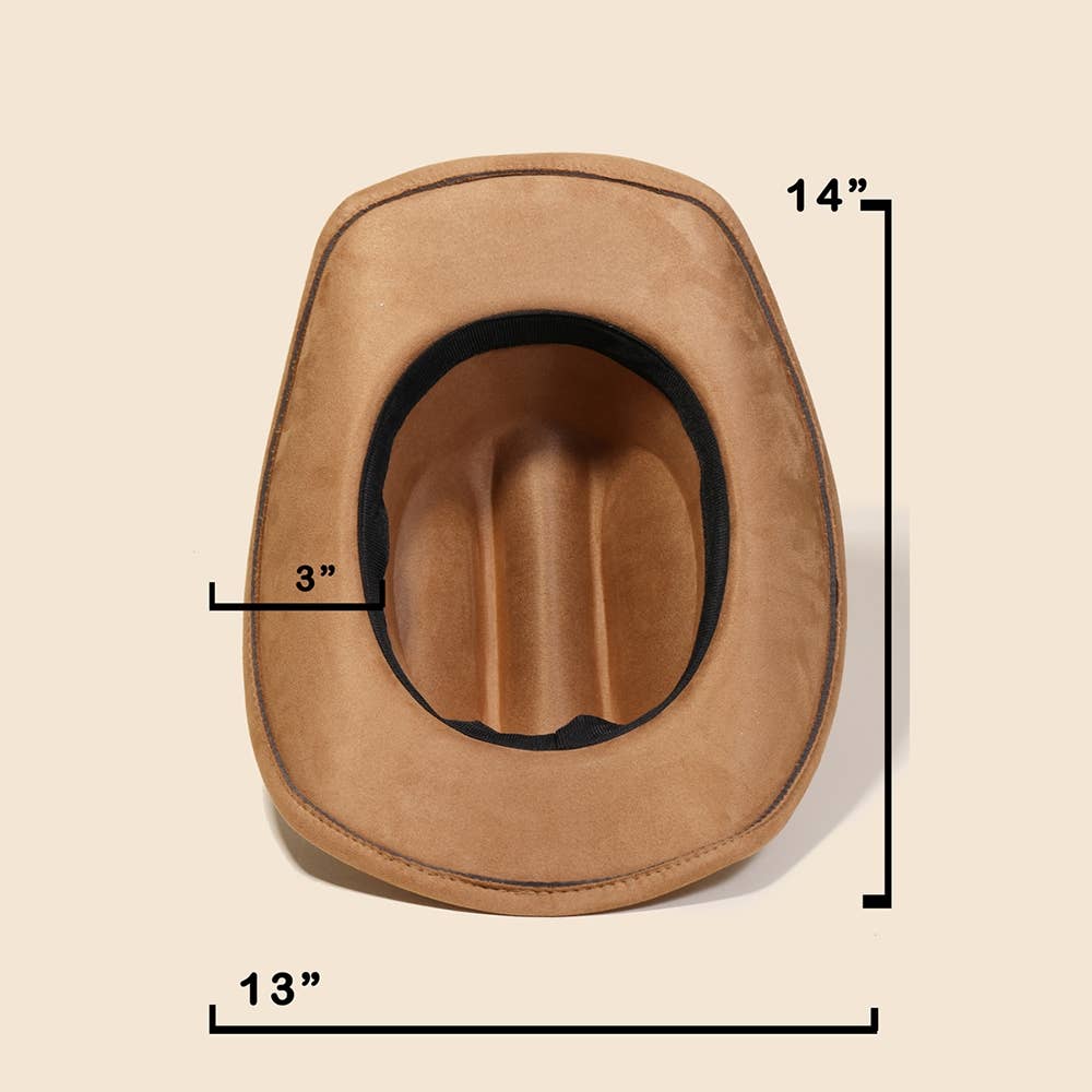 Concho Chain Disc Cowboy Hat: SBK