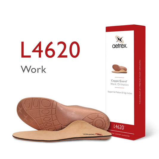 Aetrex Men’s Work Posted Orthotics  Memory Foam Orthotics