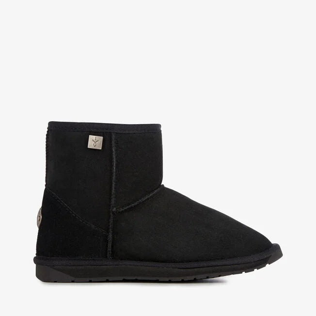 Emu Australia Men’s Platinum Stinger Mini Classic Sheepskin Boot Black