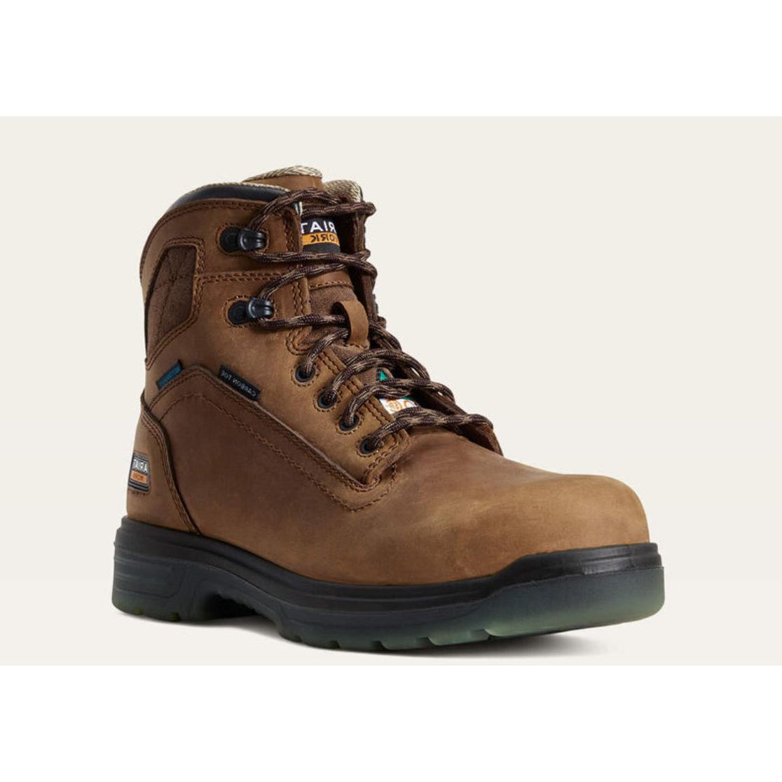 Ariat Men's Turbo 6-Inch Composite Toe PR Work Boot
