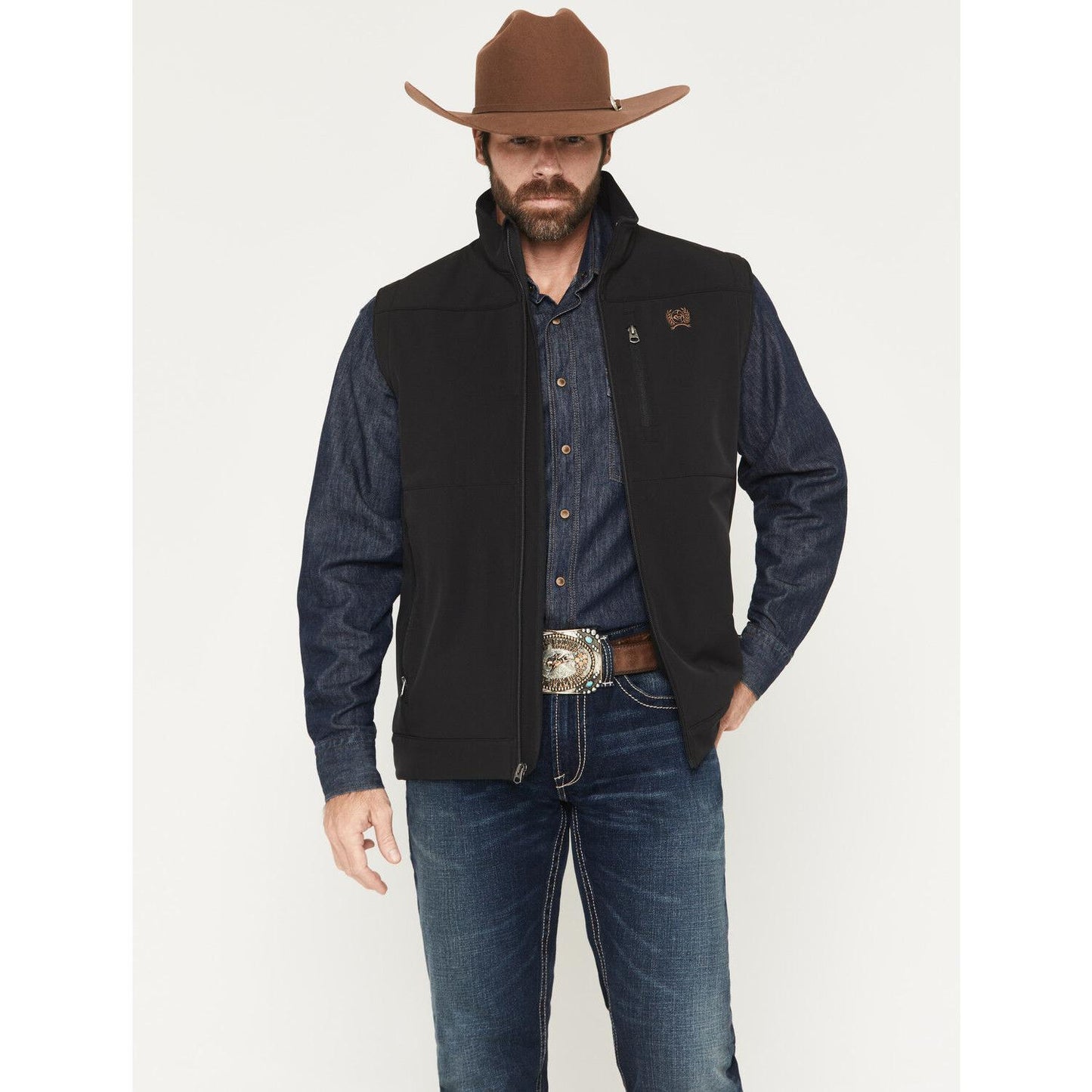 Cinch Men's Conceal and Carry Bonded Vest