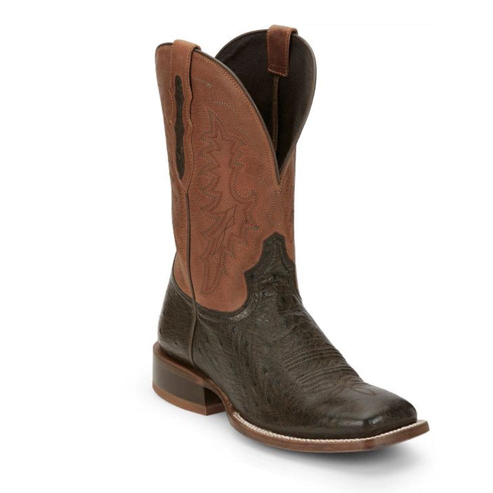 Tony Lama Men's Rancher 11 Inch Smooth Ostrich Western Boot
