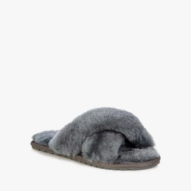 Emu Australia Women's  Mayfield Sheepskin Slipper Charcoal