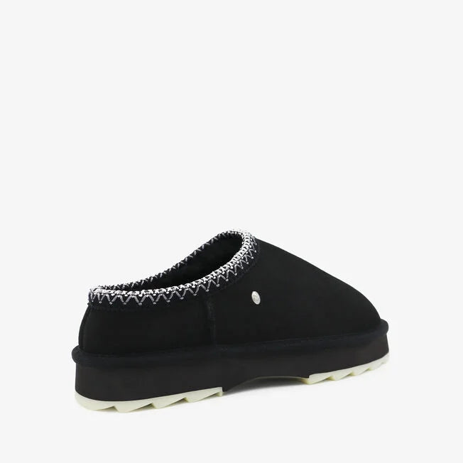 Emu Australia Women's  Sharky Scuff Sheepskin Slipper Black