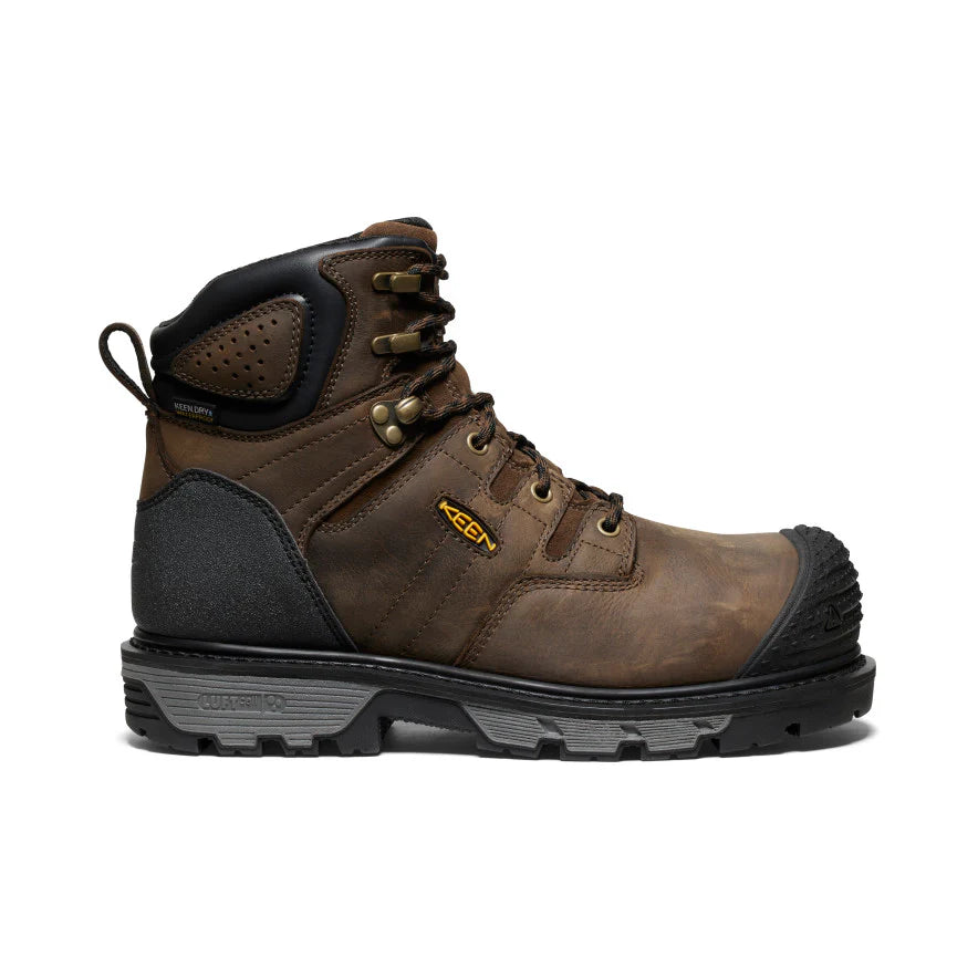 KEEN MEN'S CSA CAMDEN 6 INCH WATERPROOF CARBON FIBER TOE WORK BOOT
