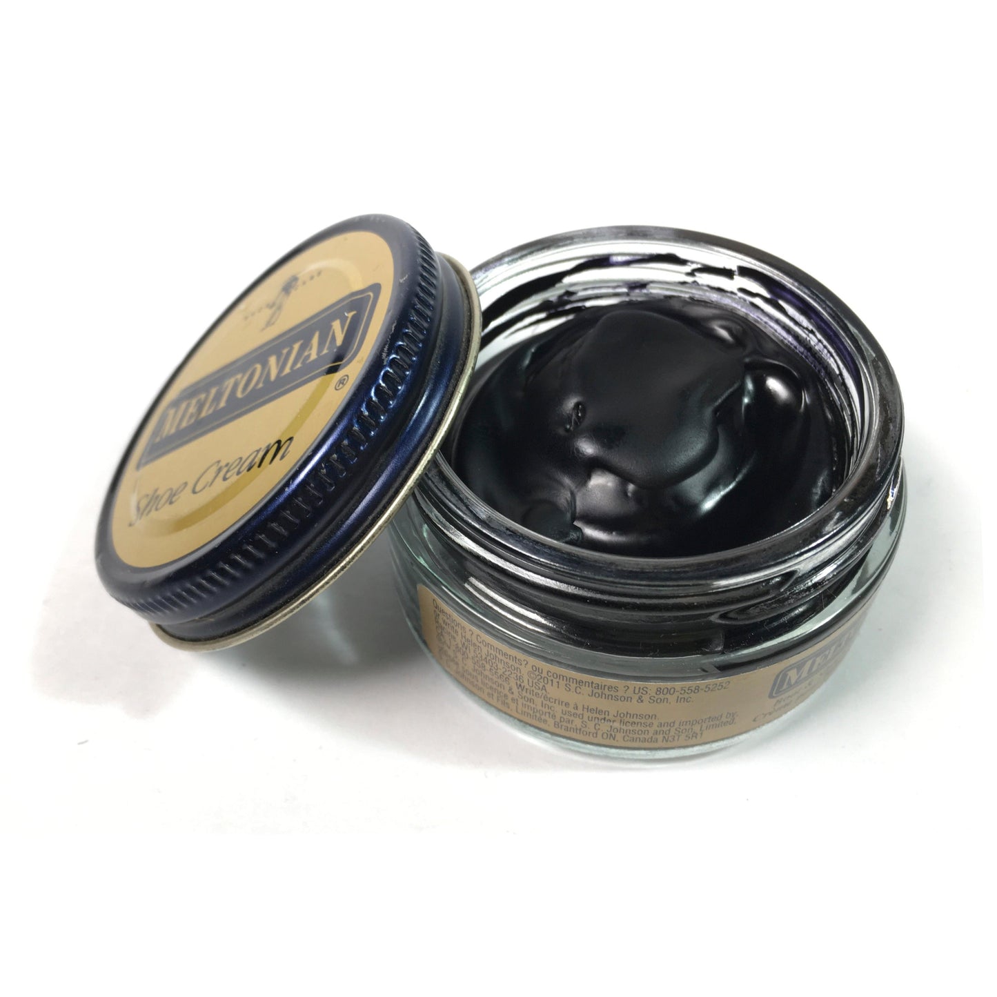 nan Meltonian Premium Boot and Shoe Cream Polish, 1.55 Ounces, nan: 2 Black, nan: nan, nan: nan