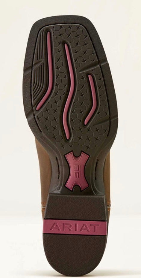 Ariat Women's Round Up StretchFit Wide Square Toe Western Boot