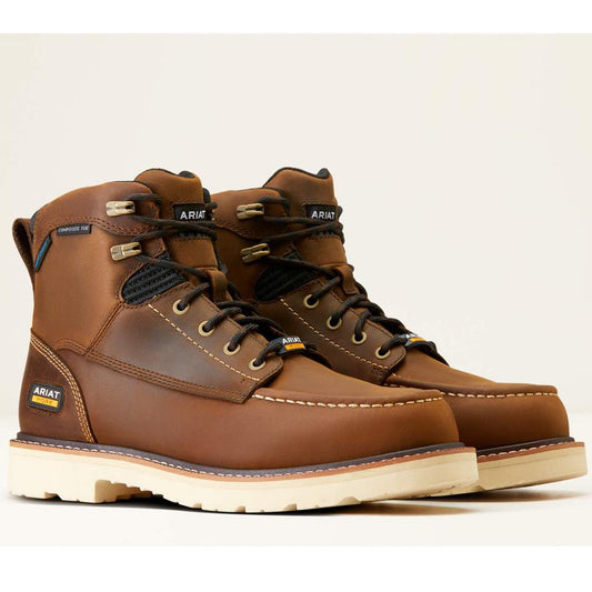 nan Ariat Men's Rebar Lift 6 Inch Soft Toe Waterproof Work Boot, nan: 7, nan: EE, nan: nan