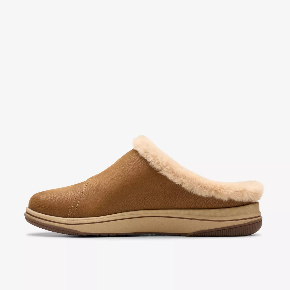 Clarks Women's Breeze Myth Fur Lined Slip on the Shoe