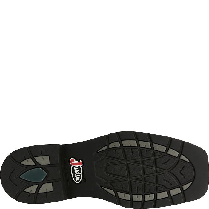 Justin Work Boots Men's Driller Pull on Composite Toe Work Boot