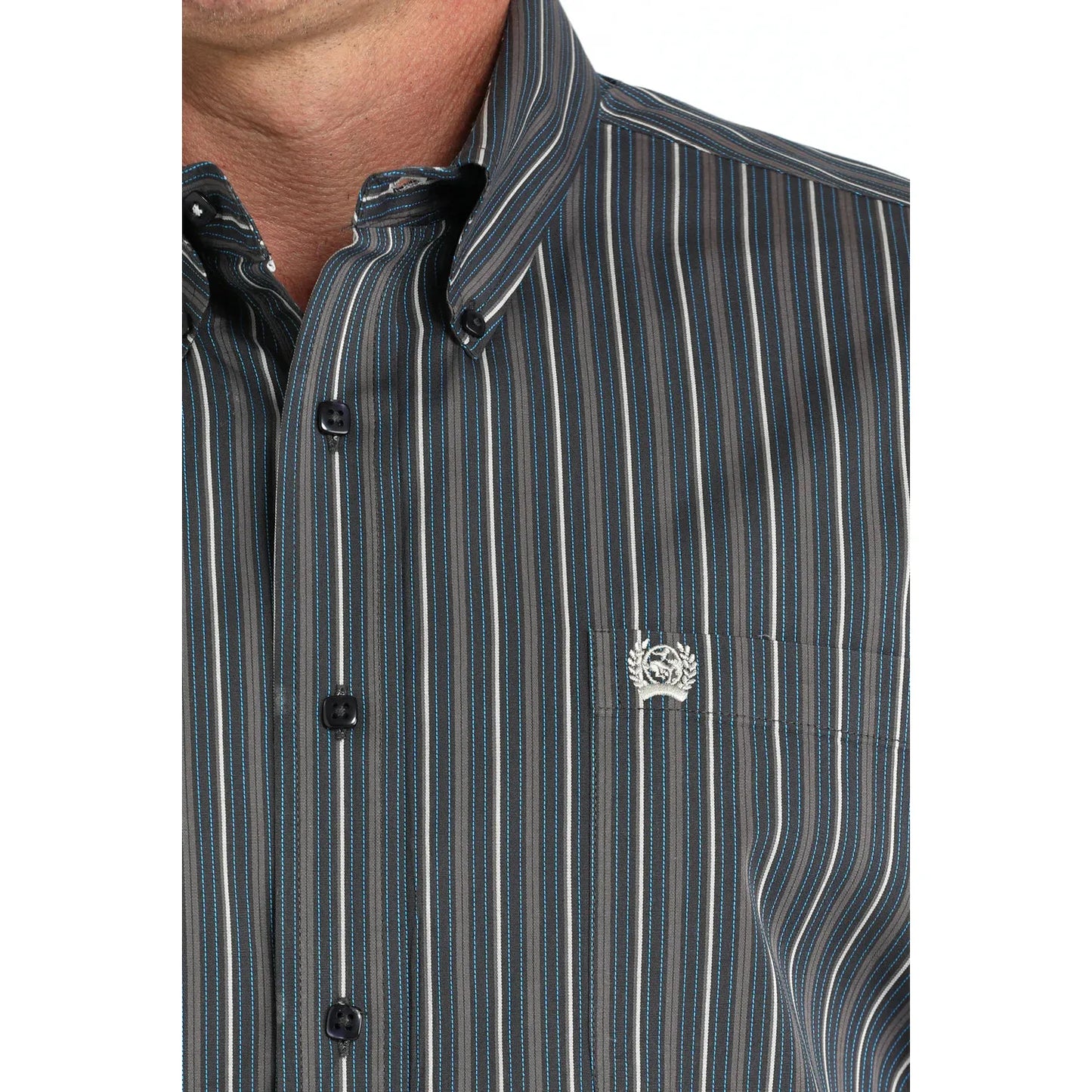 Cinch Men's Long Sleeve Button Down Western Shirt