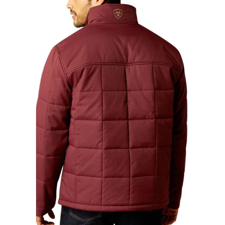 Ariat Mens Crius Insulated Jacket Windsor Wine