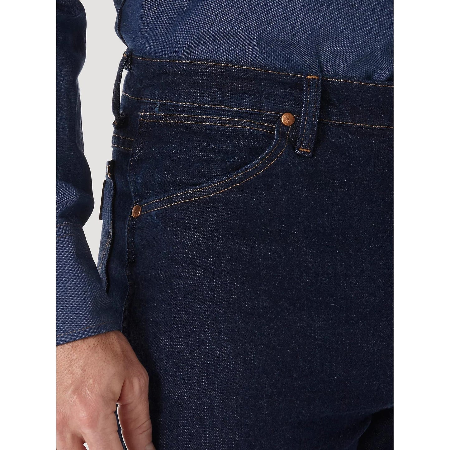 nan Wrangler Men's Cowboy Cut Slim Fit Stretch Jean, nan: 30, nan: 36, nan: nan