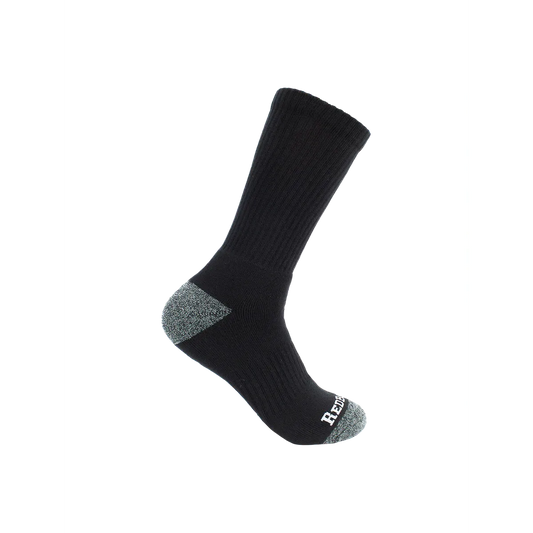 Redback Redback Men's Bamboo Crew Sock Black, COLOR: BLACK, nan: nan, nan: nan