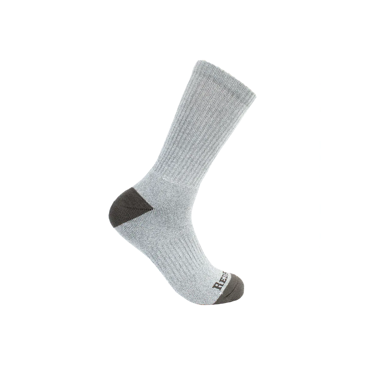nan Redback Men's Bamboo Crew Sock White, nan: LIGHT  GREY, nan: nan, nan: nan