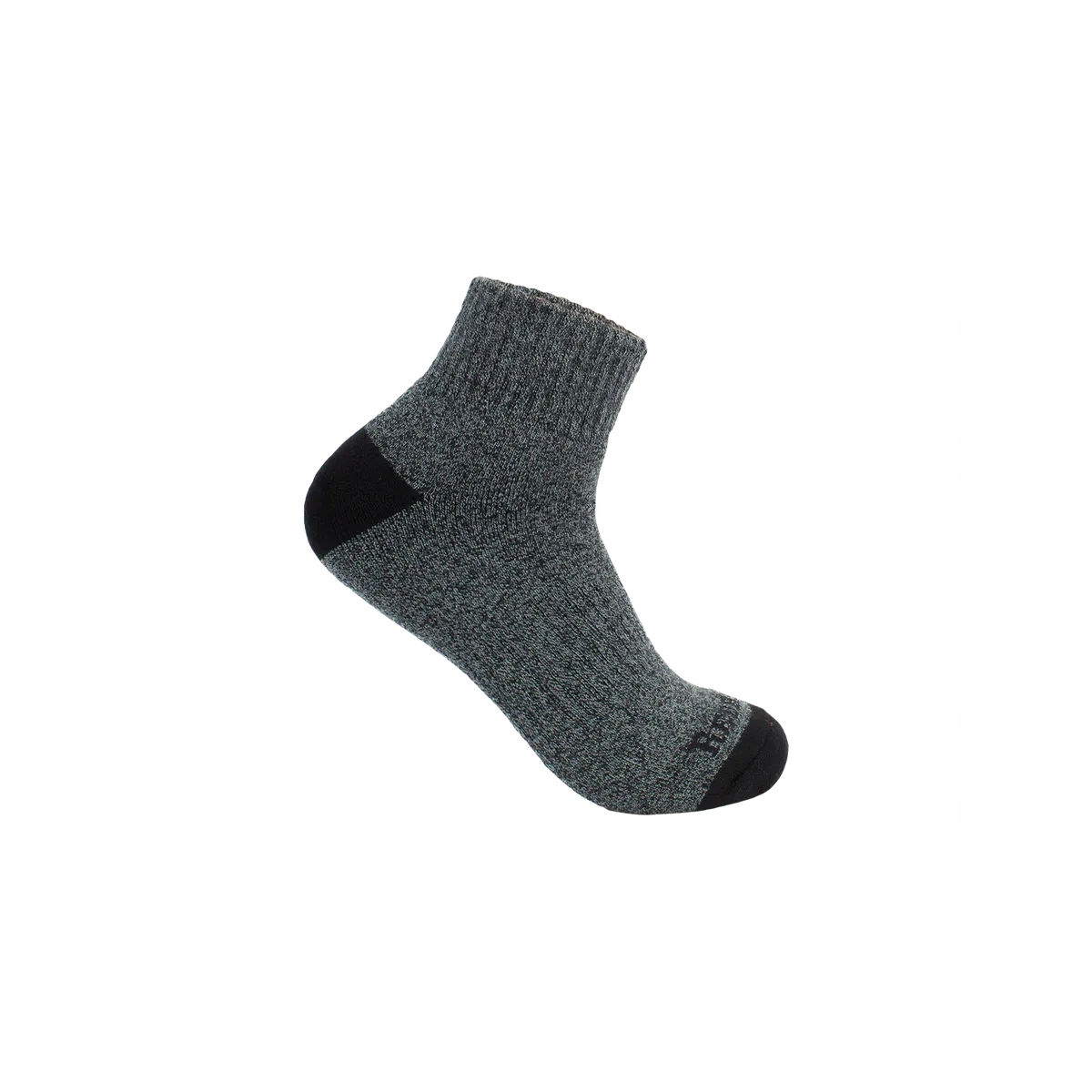 Redback Redback Men's Bamboo Quarter Sock Charcoal, COLOR: CHARCOAL GREY, nan: nan, nan: nan