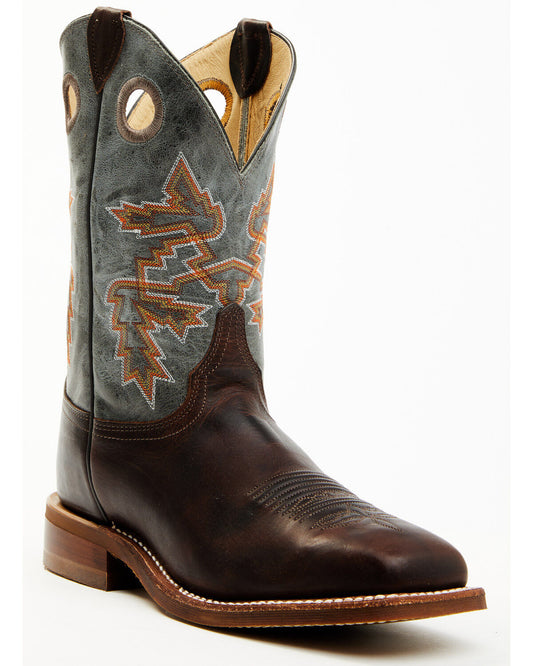 Justin Men's Bender Western Boot - Broad Square Toe