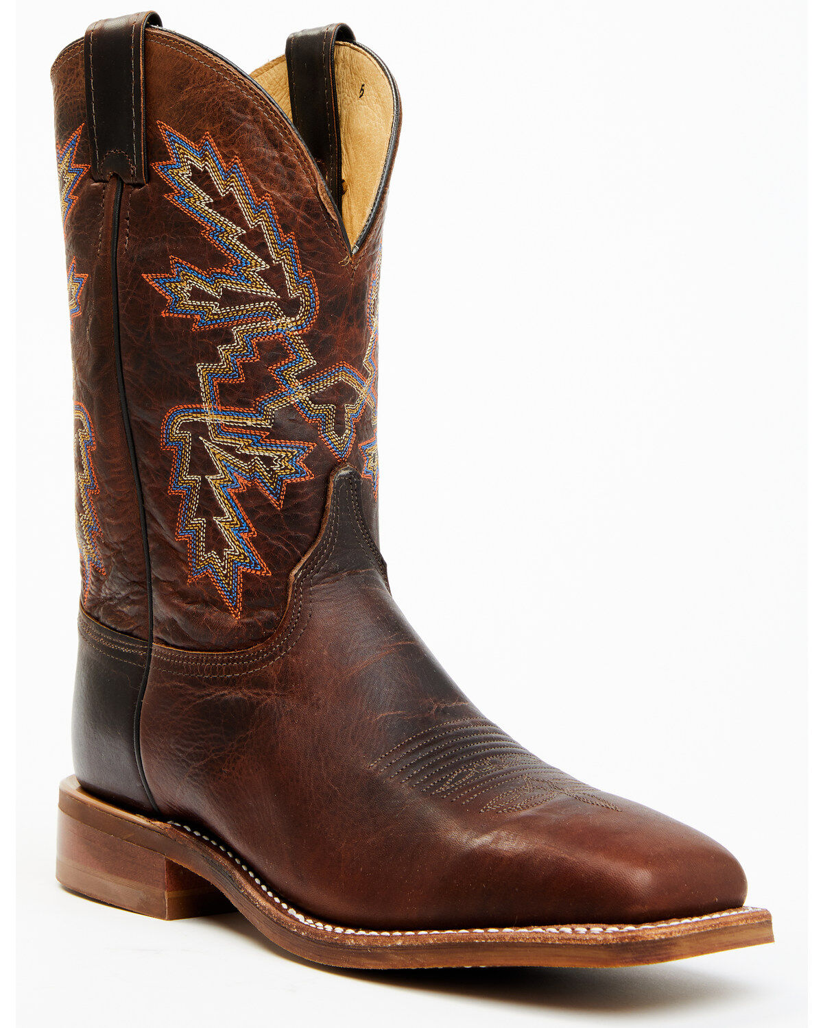 Justin Men's Bent Rail Square Toe Western Boot