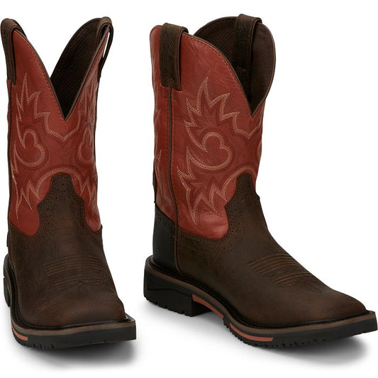 Justin Men's Joist 11 Inch Soft Toe Work Boot