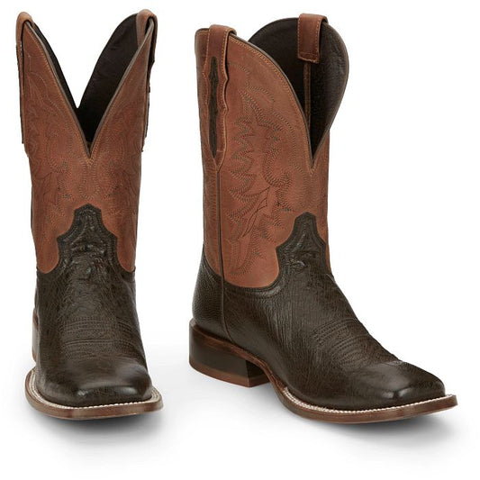 Tony Lama Men's Rancher 11 Inch Smooth Ostrich Western Boot