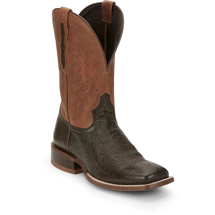 Tony Lama Men's Rancher 11 Inch Smooth Ostrich Western Boot