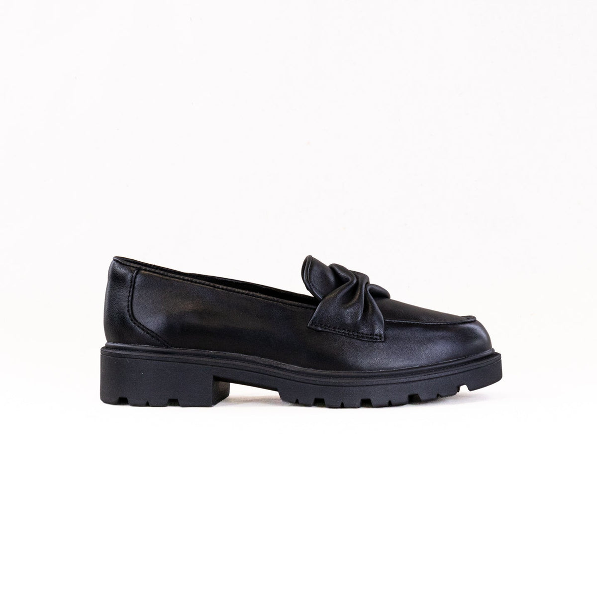 Clarks Women's Code L Edge Loafer - Black Leather (26320203) - view 1