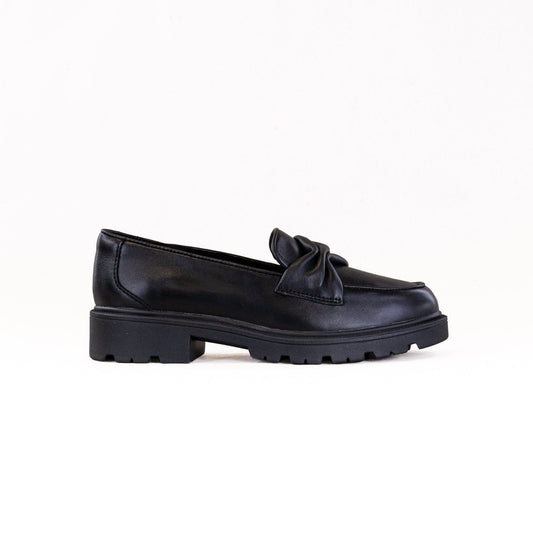 Clarks Women's Code L Edge Loafer - Black Leather (26320203) - view 1