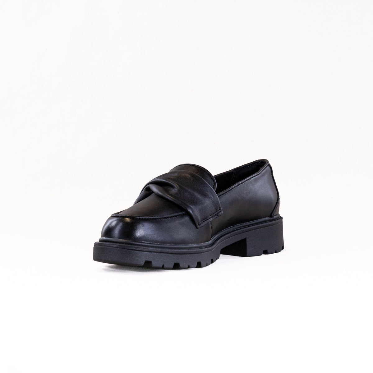 Clarks Women's Code L Edge Loafer - Black Leather (26320203) - view 4