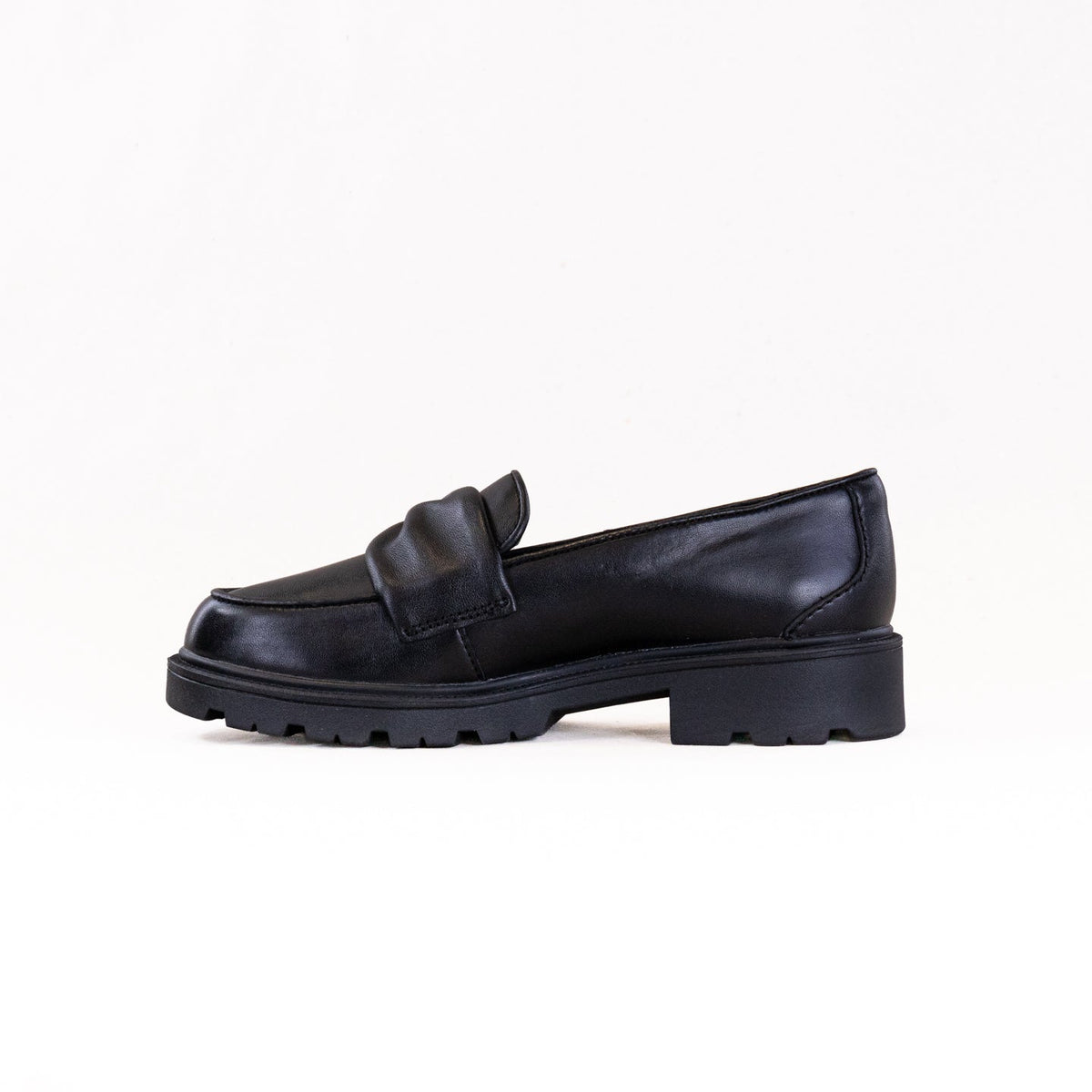 Clarks Women's Code L Edge Loafer - Black Leather (26320203) - view 5