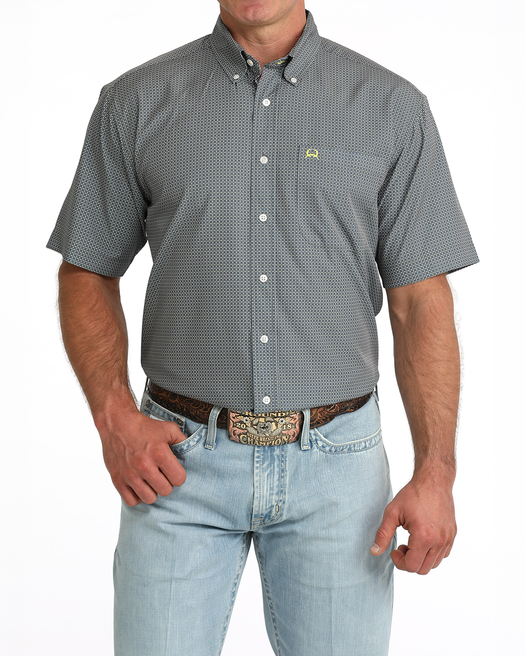 Men's Arenaflex Button-Down Western Shirt