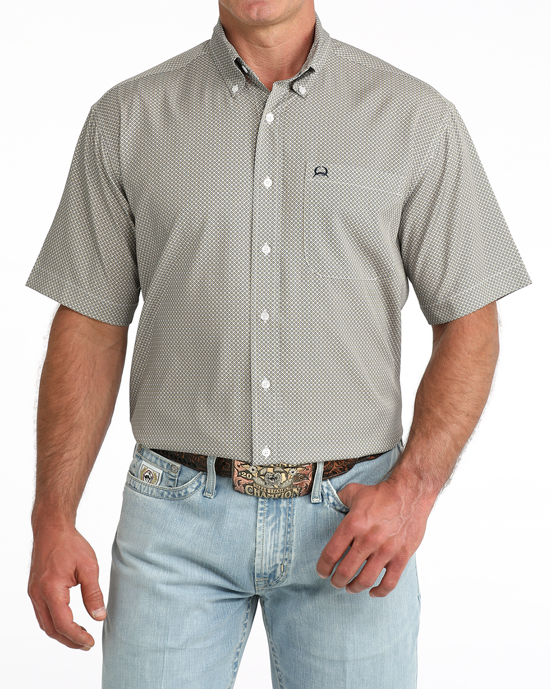 Men's Arenaflex Button-Down Western Shirt