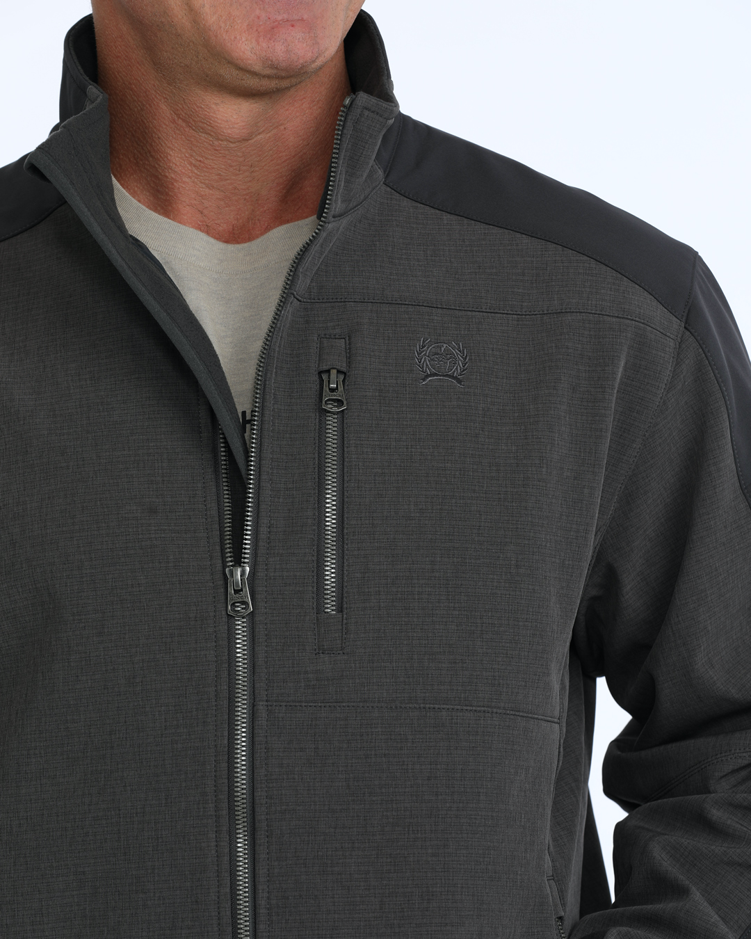 Cinch Men's Color Block Bonded Jacket - Brown (MWJ1946001) - view 3