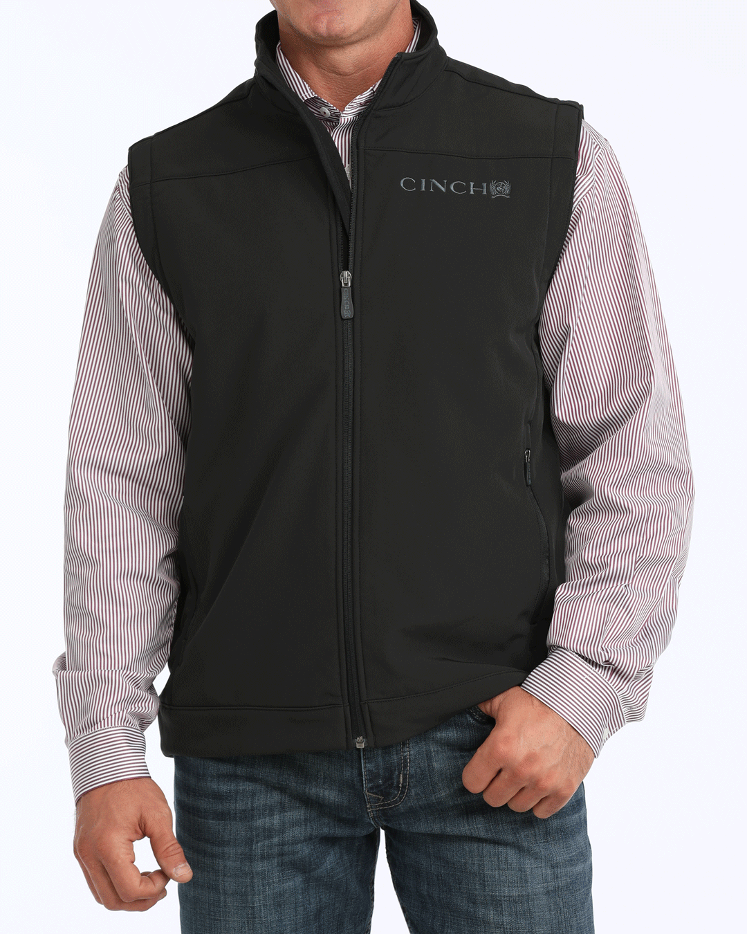 Cinch Men's Core Bonded Vest - Black (MWV1012010) - view 1