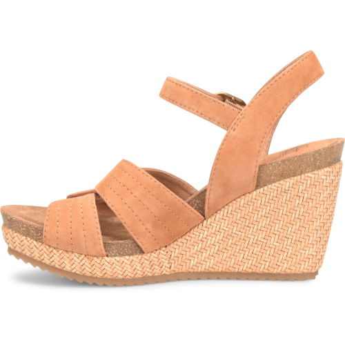 nan Sofft Wmns Clarissa Platform Leather Sandal Luggage, nan: nan, nan: nan, nan: nan