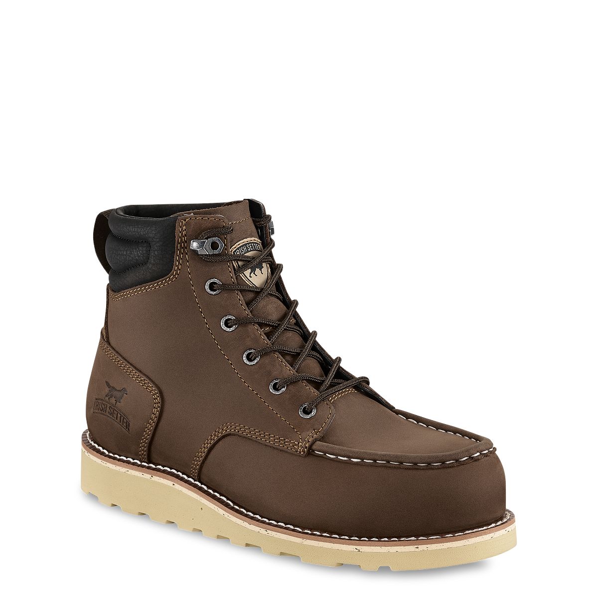 Irish Setter Pipestone 6-Inch Leather Soft Toe Work Boot — 84631
