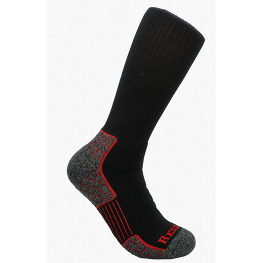 nan Redback Men's Hex Elite Crew Sock, nan: Grey/Navy, nan: nan, nan: nan
