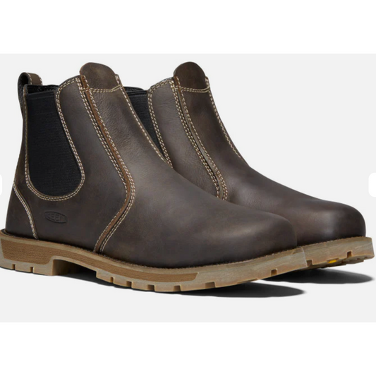 Keen Keen Utility Men's Seattle Romeo Soft Toe Pull On Work Boot, Size: 7, Width: D, nan: nan