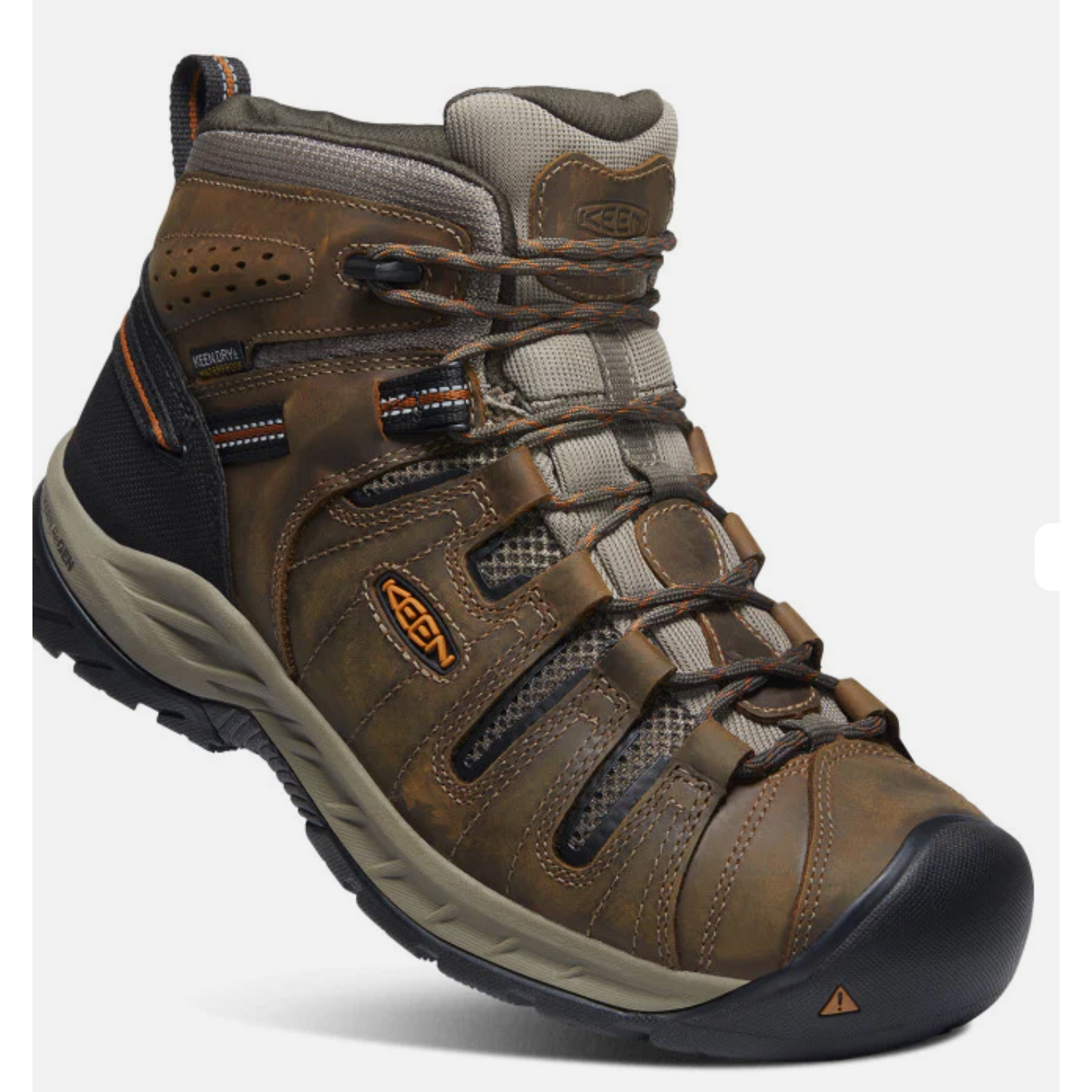 nan Keen Utility Mns Flint II Wp Mid Soft Toe Work Boot, nan: 7.5, nan: EE, nan: nan