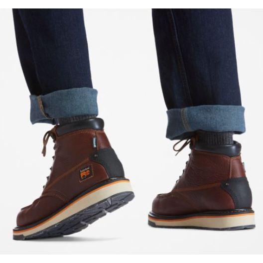 nan Timberland Pro Men's Gridworks 6 Inch Soft Toe Waterproof Work Boot, nan: 9.5, nan: M, nan: nan