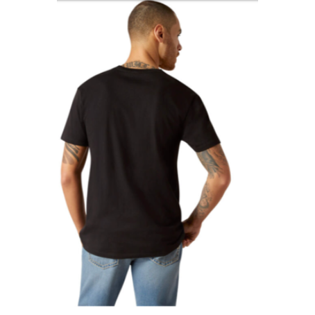 nan Ariat  Men's Viva Mexico T-Shirt Black, nan: MEDIUM, nan: nan, nan: nan